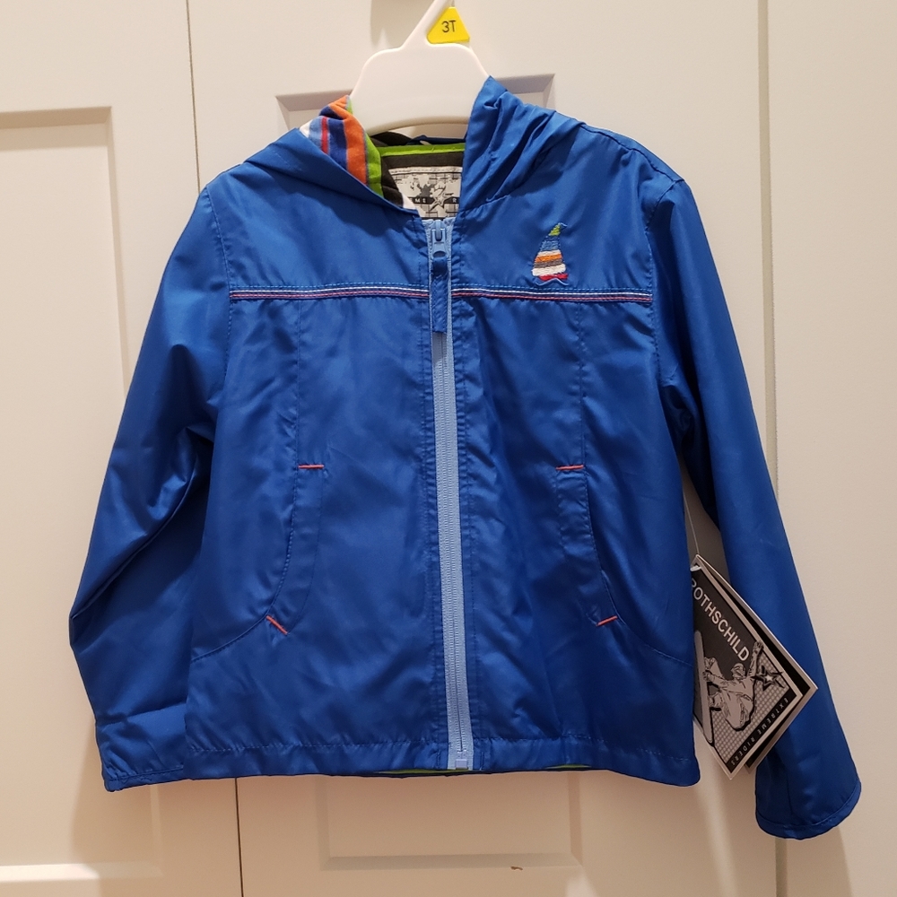 Rothschild Spring Fall Jacket, Cobalt Blue, Toddler Boys 3T